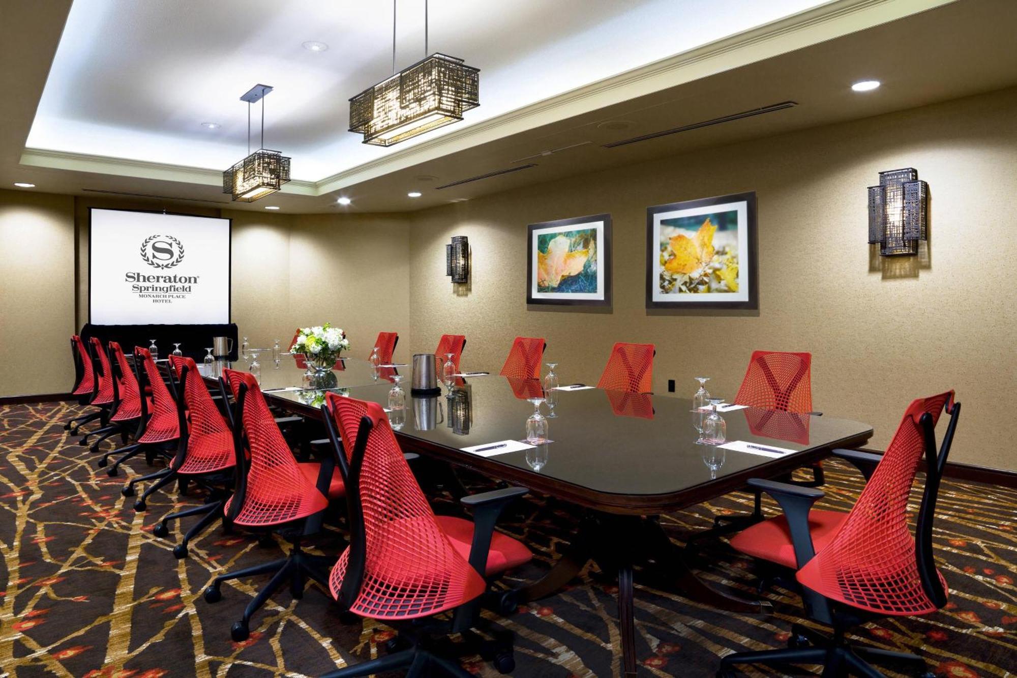 Sheraton Springfield Monarch Place Hotel Zewnętrze zdjęcie